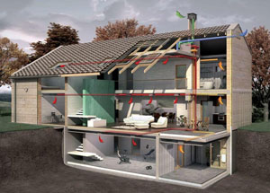 Как устроить вентиляцию в новом загородном доме или в коттедже?
