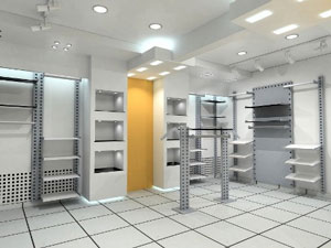 Ремонт и отделка магазина